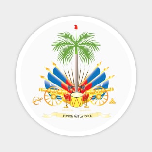 Haiti coat of arms T shirts, masks, tank tops ect.. Magnet